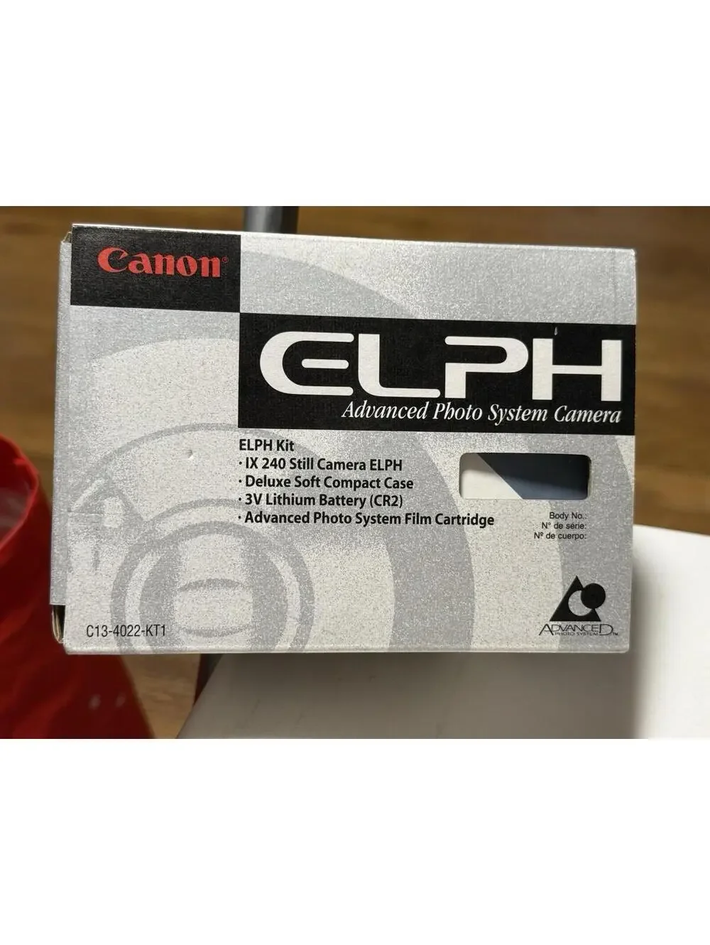 Canon ELPH APS Vintage Film Camera 24-48mm With Pouch , Manual And Box , Rare
